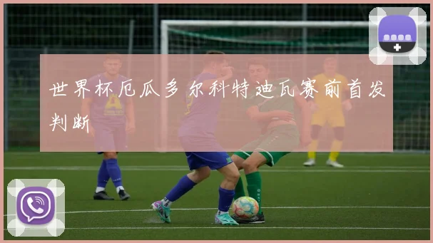 世界杯厄瓜多尔科特迪瓦赛前首发判断